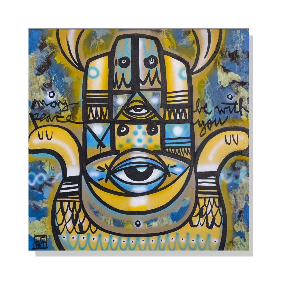 May Peace Be With You - Mineral Print